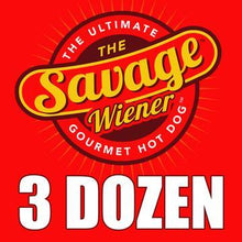 Load image into Gallery viewer, 3 Dozen (36 Wieners) Steak or "L'il Colossal" Hot Dogs