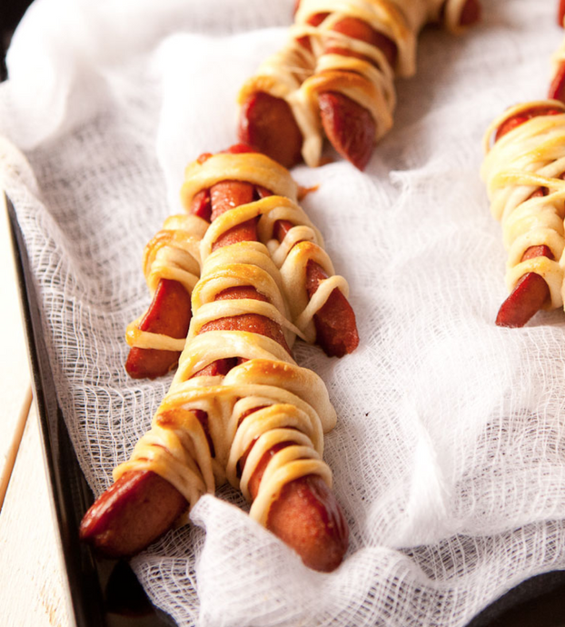 Recipe 4: Mummy Hot Dogs